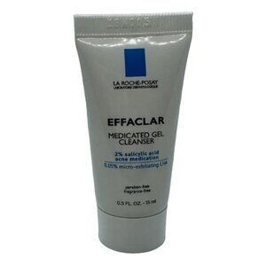 La Roche-Posay Effaclar Medicated Gel Cleanser 2% Salicylic Acid 0.5oz/15mL